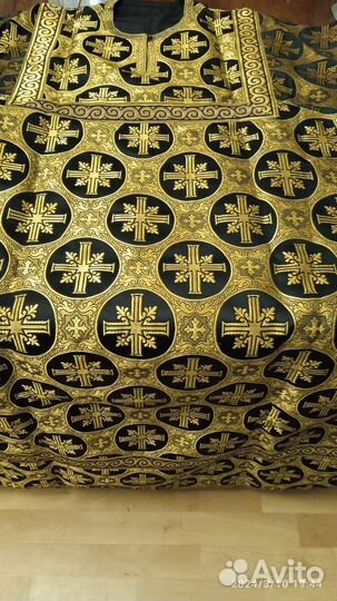 Дьяконское новое облачение парча