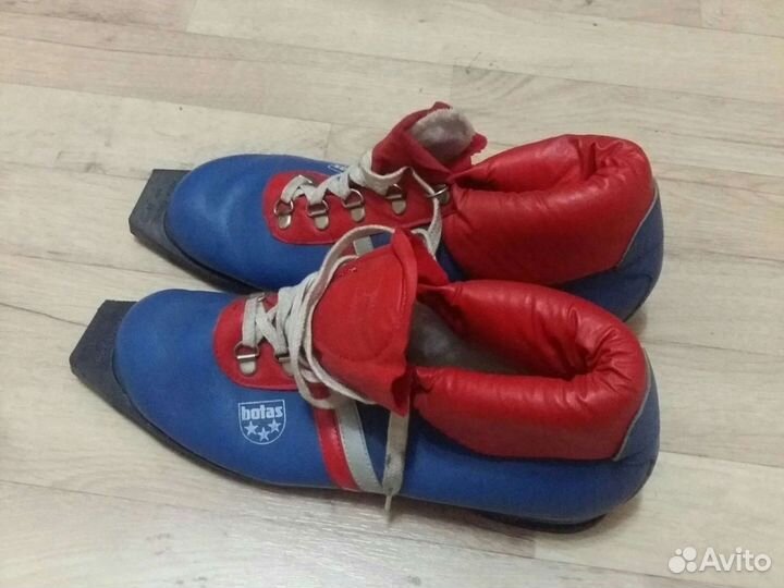 Ботинки лыжные / Botas / Чехия / Винтаж