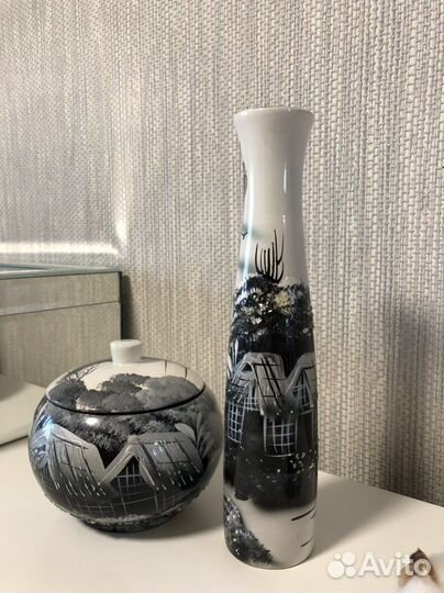 Ваза сахарница керамика коллекционные