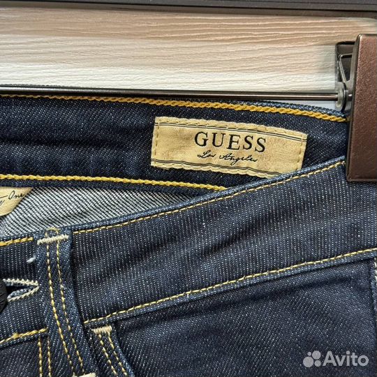 Джинсы тёмно-синего цвета Guess оригинал