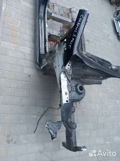 Четверть Лонжерон правый Хендай солярис 1 рестайл