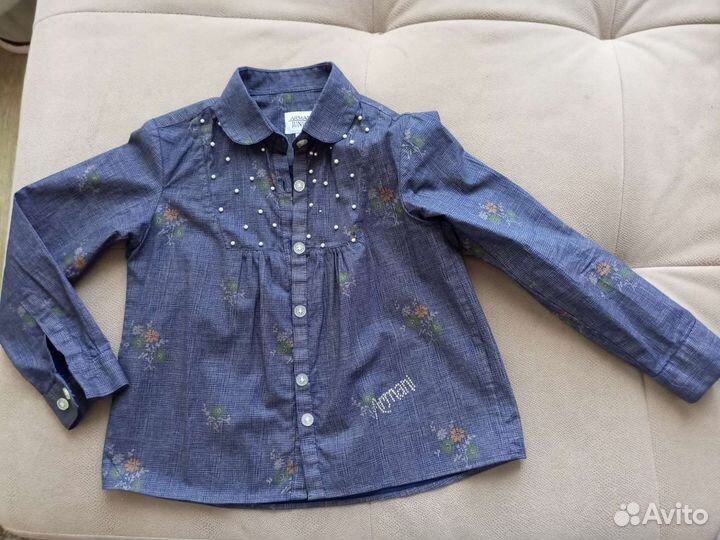 Рубашка для девочки110