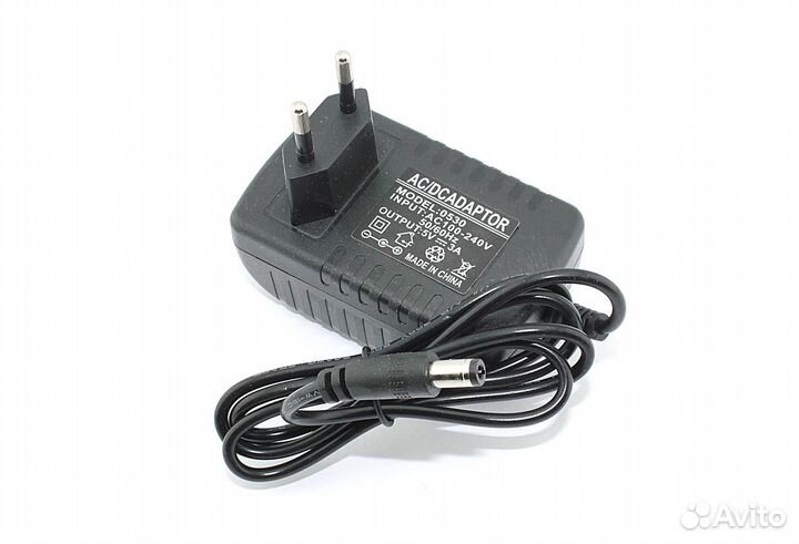 Блок питания 5V 2.5A 12.5W 5.5x2.5, в розетку