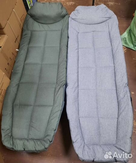 Раскладушка с мягким матрасом (мечта рыбака)