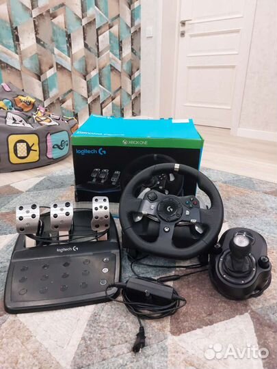 Руль Logitech G920 + Shifter