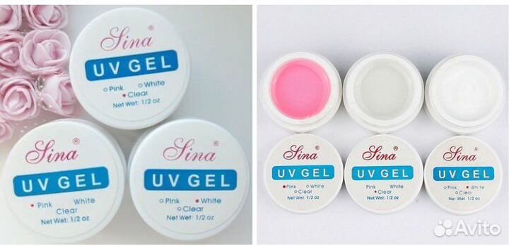 Гель,акриловая пудра,стекловолокно