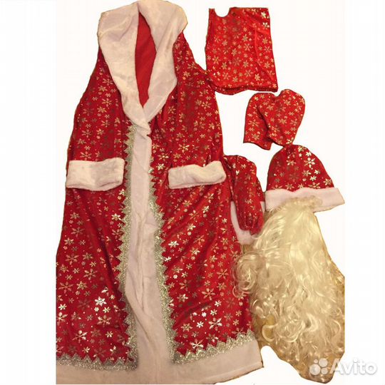 Костюм деда мороза и снегурочки