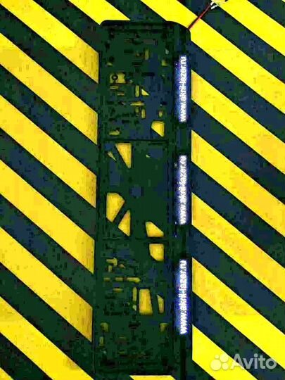 Номерная рамка c вашим логотипом и дизайном