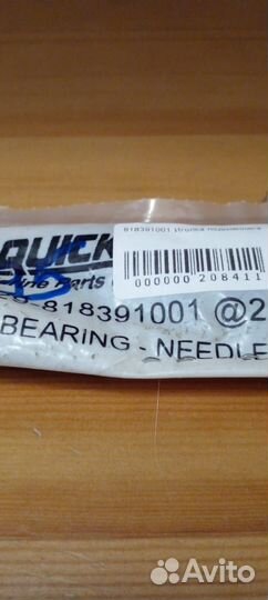 Иголка подшипника mercury 70-115 818391001