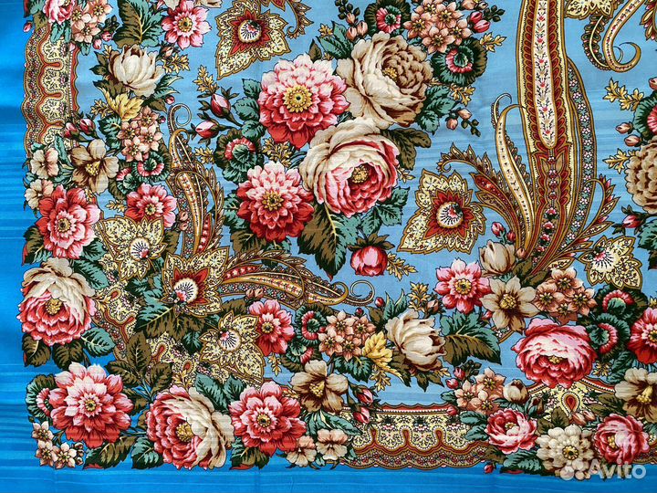 Павловопосадский платок «именинница»