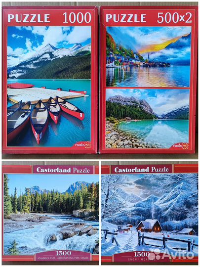 Пазлы 500-1000-1500