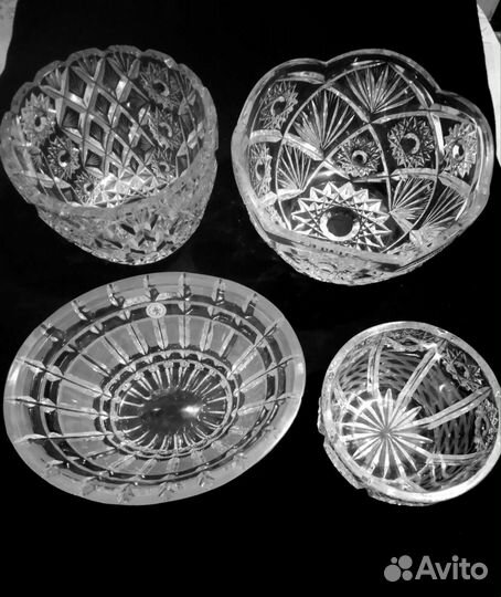 Хрусталь СССР в ассортименте