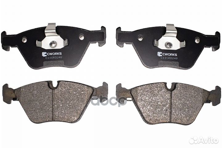 Колодки передние cworks C11CR0248 C11CR0248 cworks