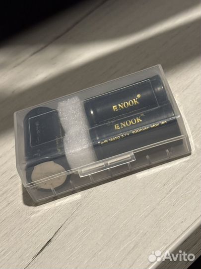 Мощные аккумуляторные батарейки 18350 900mAh 18A