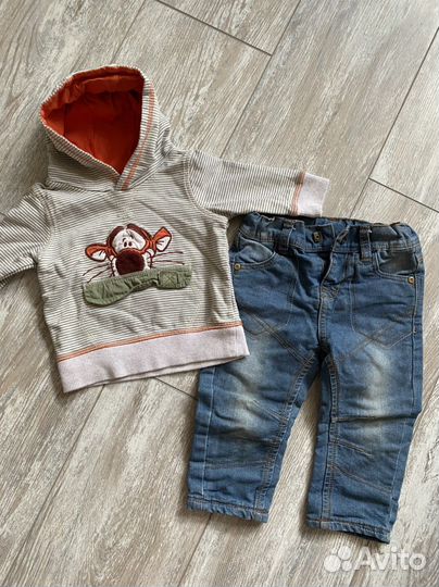 Вещи на мальчика до года