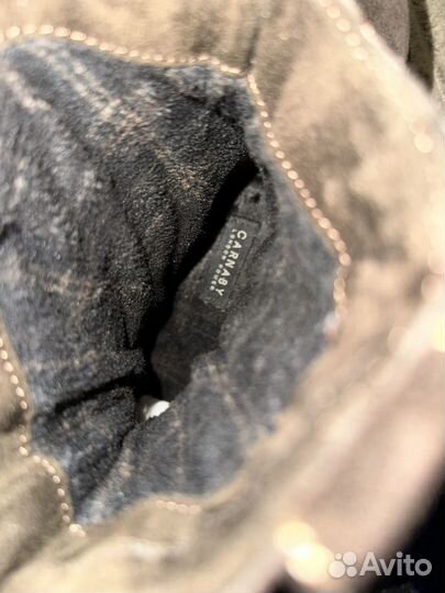 Полусапоги женские зимние натуральная замша