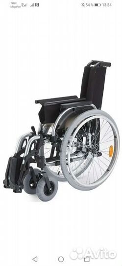 Кресло коляска для инвалидов с ручным приводом