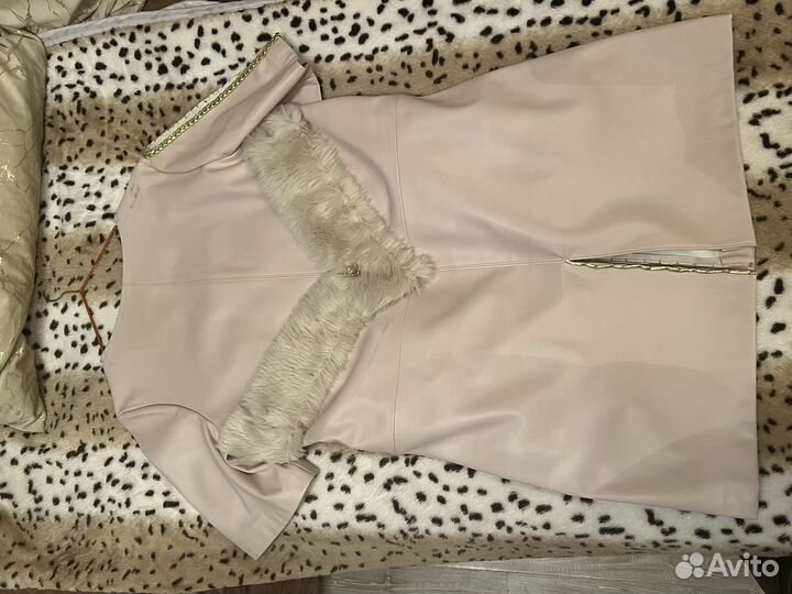 Кожаное платье