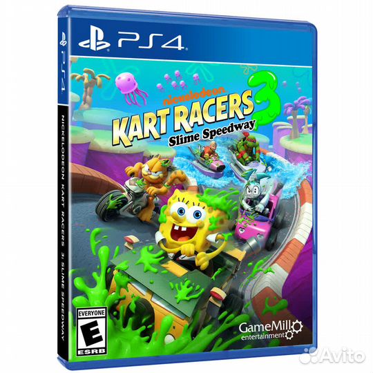Nickelodeon Kart Racers 3: Slime Speedway PS4, анг
