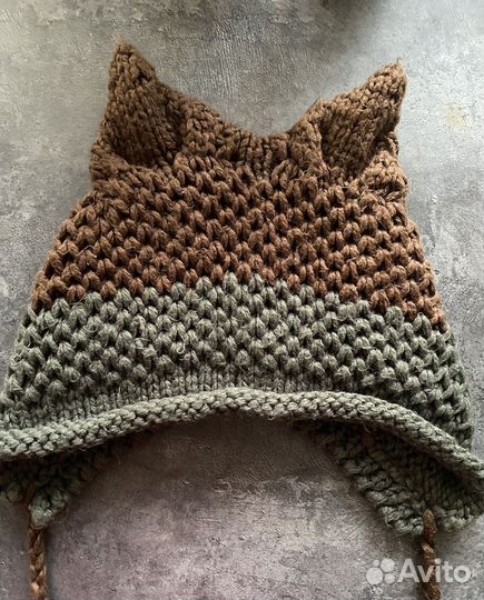 Шапка с ушами