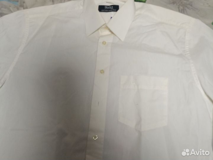 Мужская Рубашка белая Melka
