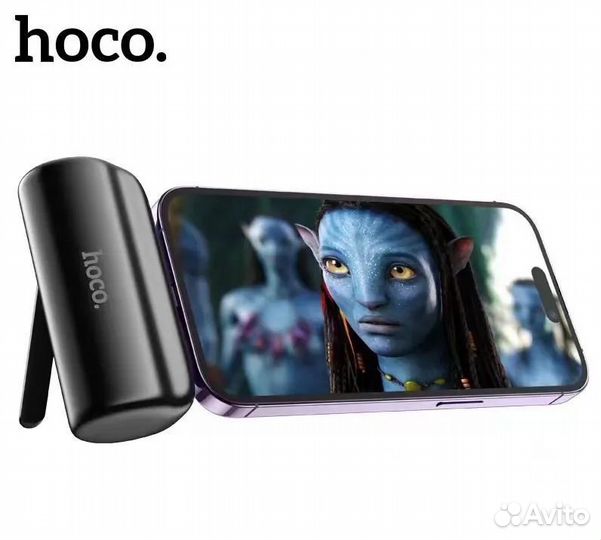 Внешний аккумулятор со штекером Type-C и подстав