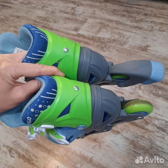 Ролики детские раздвижные 30-33