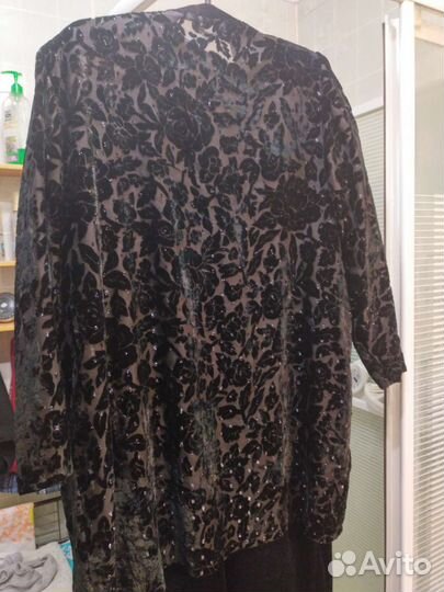 Вечернее платье с накидкой