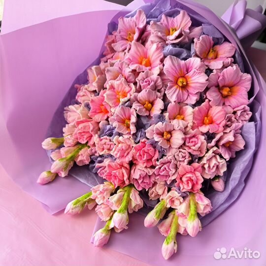 Букеты из зефира на свадьбу