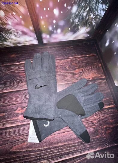 Перчатки nike флис