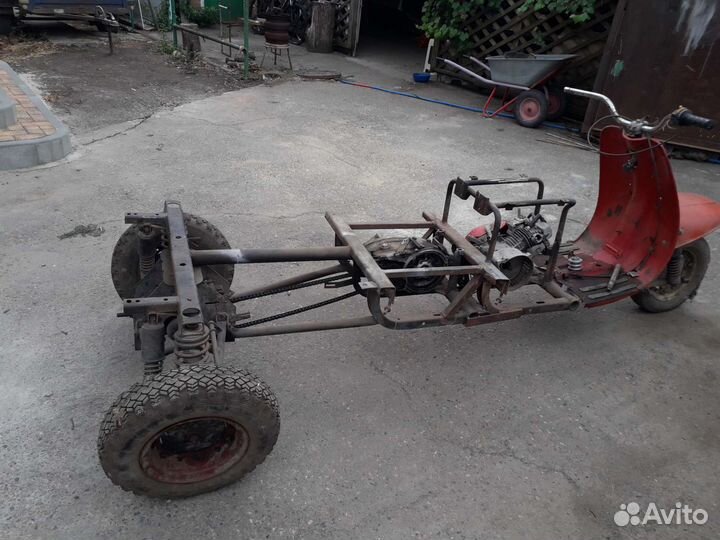 Мотороллер муравей