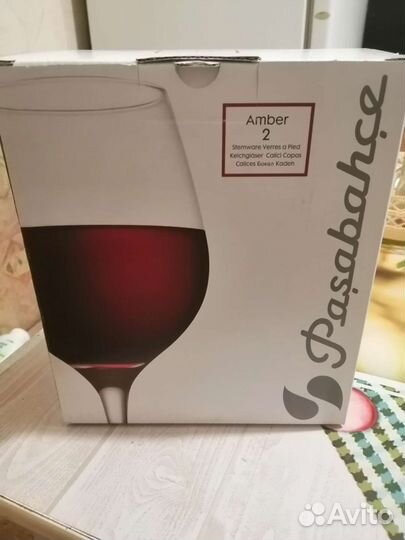 Бокалы для вина новые