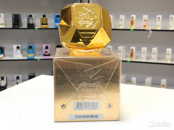 Женский Paco Rabanne Lady Million Пако Рабан 80мл