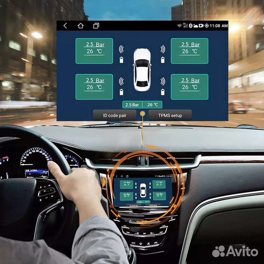Система контроля давления в шинах tpms новая