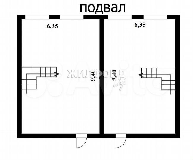 Коттедж 180 м² на участке 2,9 сот.