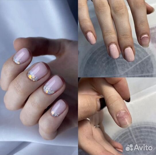 Аппаратный маникюр + покрытие