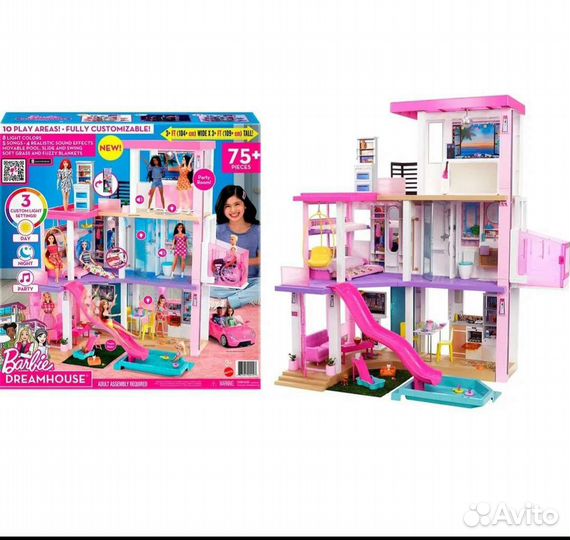Новый запечатаный дом мечты барби barbie с лифтом