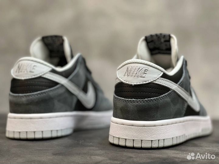 Nike SB Dunk air low 1 тёмно-серые разм. 45