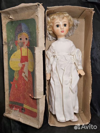 Кукла СССР Загорская Невеста, новая в коробке