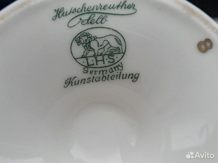 Старинная ваза Германия хутчнройтер