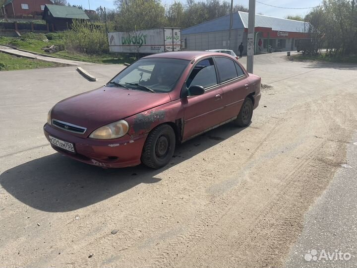 Kia rio 1 в разборе