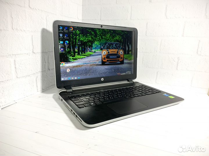 Ноутбук HP core i5/8Gb/SSD256Gb/2 видеокарты