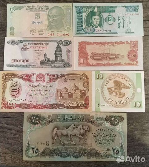 Банкноты разных стран