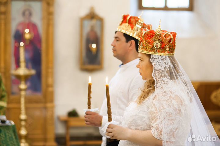 Церковный фотограф на венчание, крещение ребенка