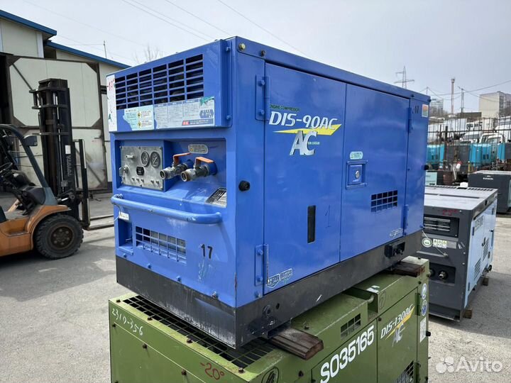 Компрессор Denyo DIS90-6890 / 2.5 куб.м. Осушитель