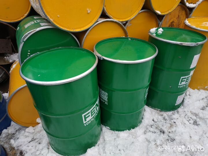 Бочка металлическая 200л