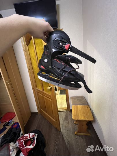 Коньки детские раздвижные