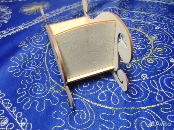 Сани дерев.заготовка для декупажа 19*7(11*7)