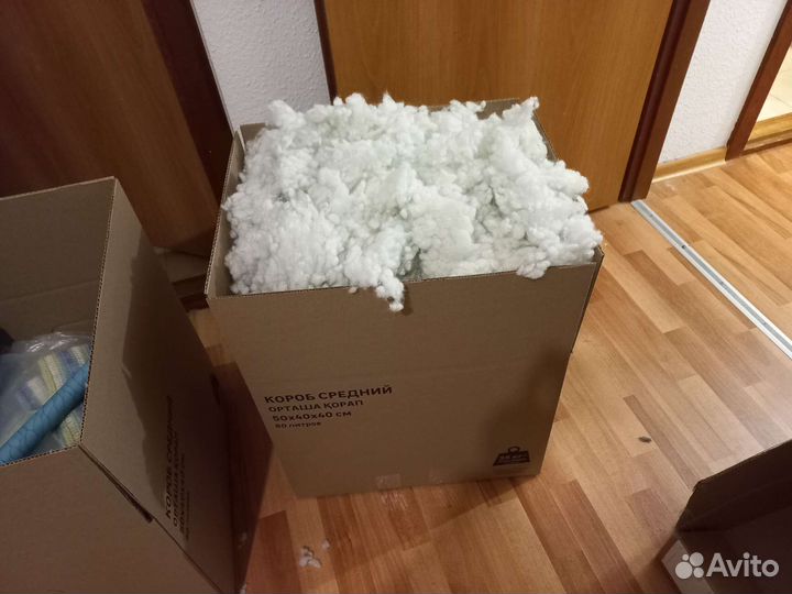 Холлофайбер наполнитель коробка