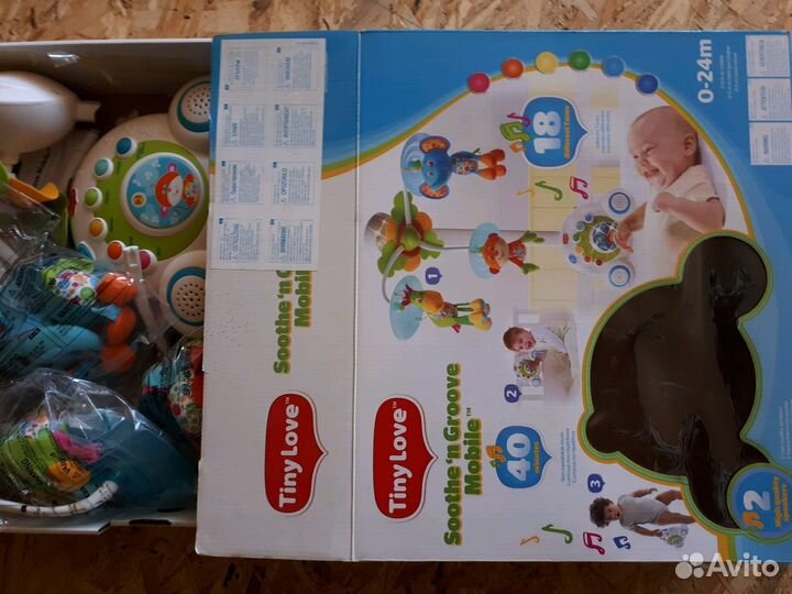 Мобиль Tini Love бум-бокс Африканские животные